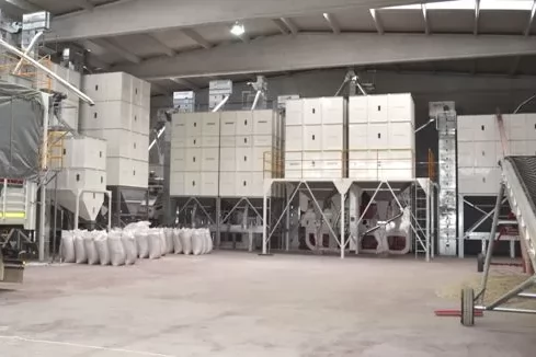 Our Sunflower Seed Screening and Processing Facility Has Begun